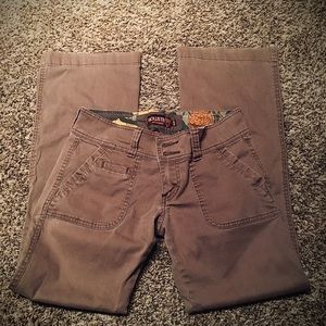 Hollister tan cargo pants